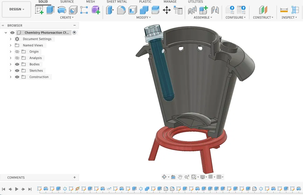 Buồng phản ứng quang hoá (Photoreaction) – Mô hình cắt ngang - Image 4