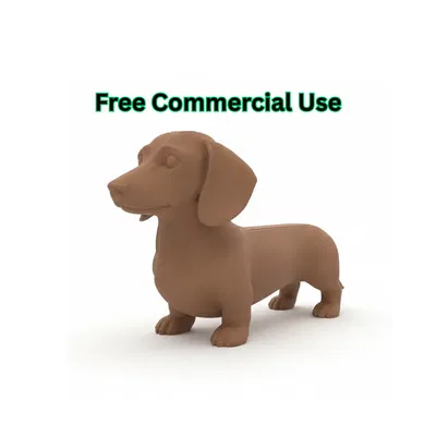 Tượng Chó Dachshund (Dachshund Dog Figurine)