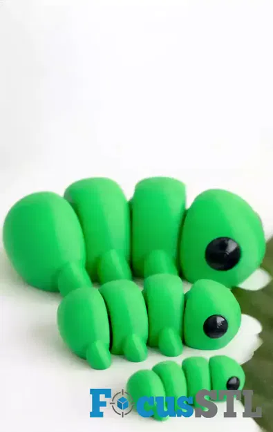 Combo Mini Flexi Animals Articulated - File STL & 3MF - Image 9