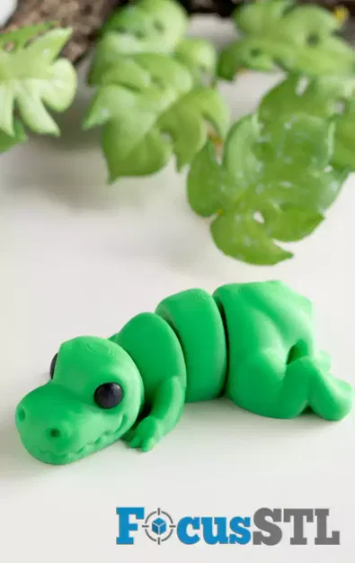 Combo Mini Flexi Animals Articulated - File STL & 3MF - Image 12