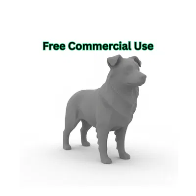 Tượng Chó Australian Shepherd