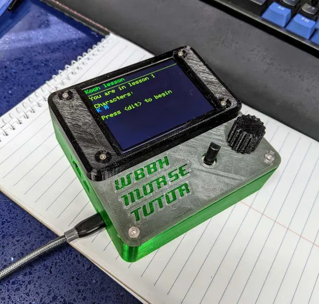 Vỏ (Housing) cho W8BH Morse Tutor esp32 - Image 1