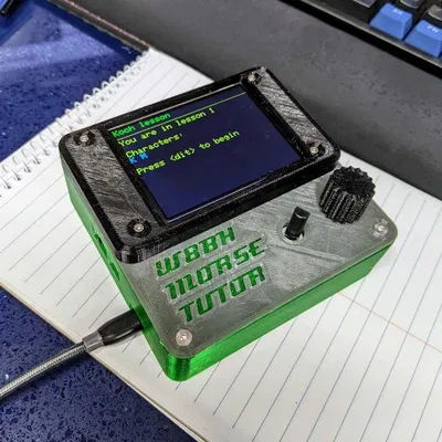 Vỏ (Housing) cho W8BH Morse Tutor esp32