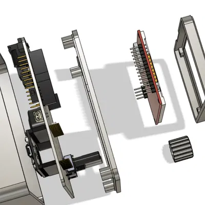 Vỏ (Housing) cho W8BH Morse Tutor esp32