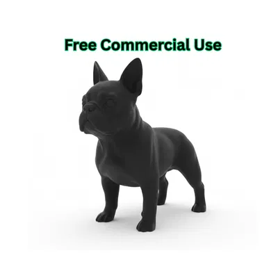 Tượng Chó Boston Terrier (Boston Terrier Dog Figurine)