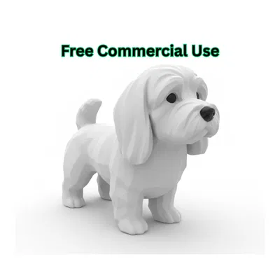 Tượng Chó Havanese (Havanese Dog Figurine)