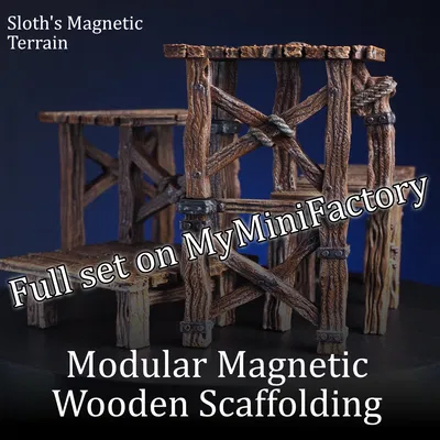 Gói Mẫu Giàn Giáo Gỗ Mô-đun Gắn Nam Châm