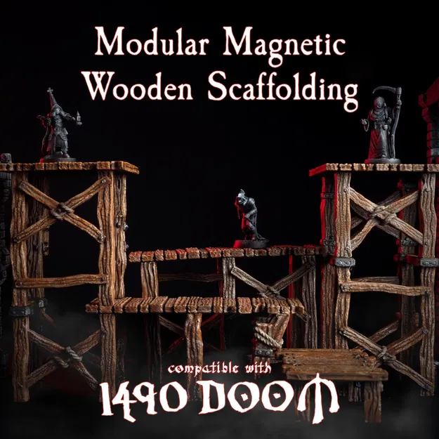 Gói Mẫu Giàn Giáo Gỗ Mô-đun Gắn Nam Châm - Image 5