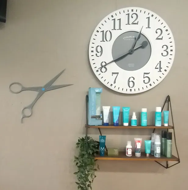 Tranh Treo Tường Kéo Cắt Tóc (Hairdresser Scissors Wall Art) - Image 1