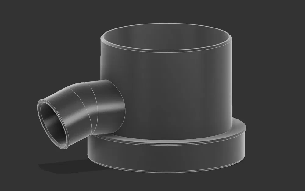 Adapter Ống 5in Dust Deputy Bleed air - Image 1