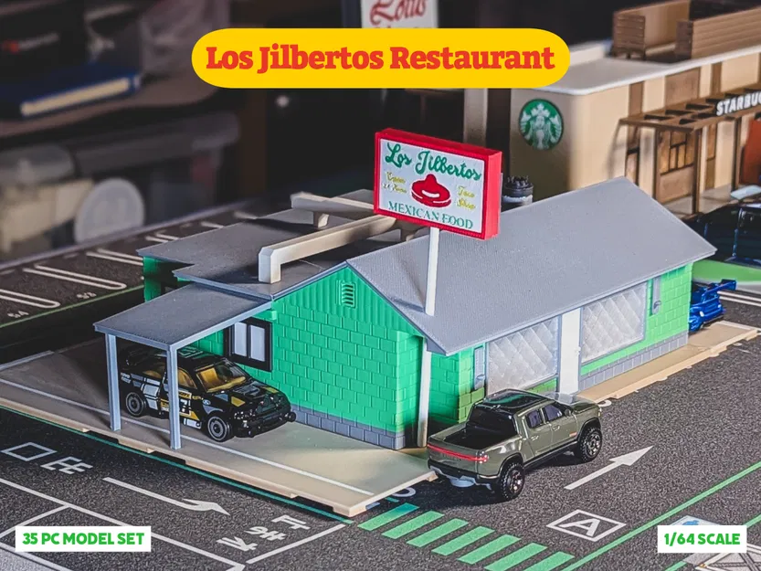 Bộ Mô Hình Los Jilbertos - Diorama Tỷ Lệ 1:64 - Image 1