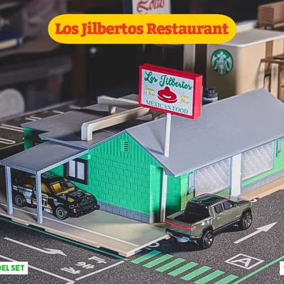 Bộ Mô Hình Los Jilbertos - Diorama Tỷ Lệ 1:64