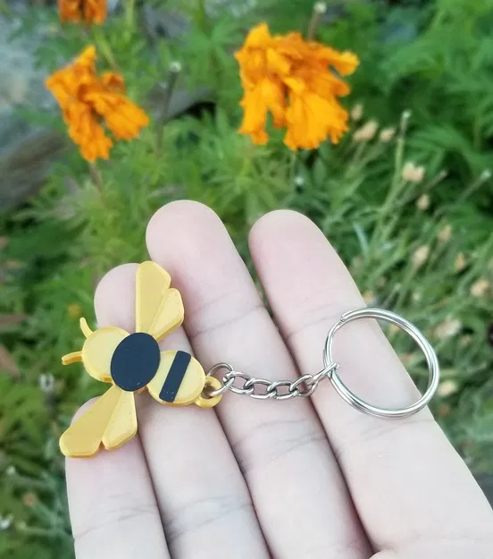 Móc khóa Ong (Bee Keychain) - Image 1