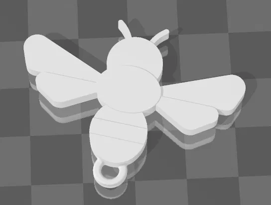 Móc khóa Ong (Bee Keychain) - Image 2