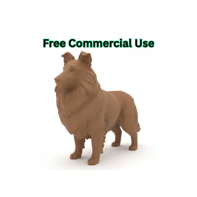 Tượng Shetland Sheepdog