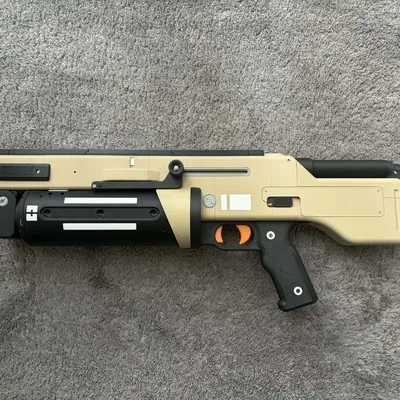 Widowaxe – mod Nerf blaster từ Battle Axe của Sillybutts (TF2 Widowmaker)