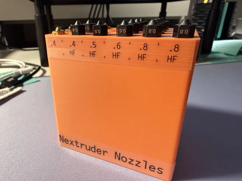 Multiboard Nextruder 24 Nozzle Storage (Khay lưu trữ 24 đầu nozzle) - Image 1