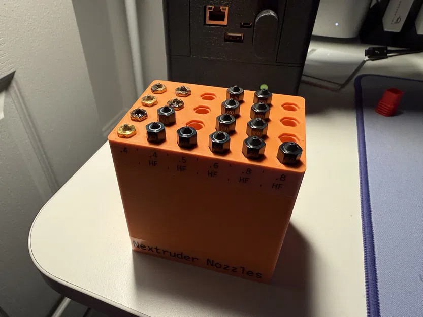 Multiboard Nextruder 24 Nozzle Storage (Khay lưu trữ 24 đầu nozzle) - Image 2