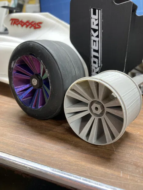 Hex 7mm, Trục Sau & Bánh Xe (OpenRC F1) - Image 4