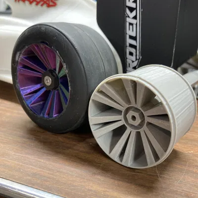 Hex 7mm, Trục Sau & Bánh Xe (OpenRC F1)