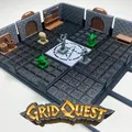 GridQuest BASE 3x3 (The Gridfinity Game) – Đế 3x3 cho bàn chơi modular - Thumbnail 1