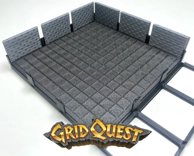 GridQuest SEAMLESS BASE 3x3 (The Gridfinity Game) - Image 2