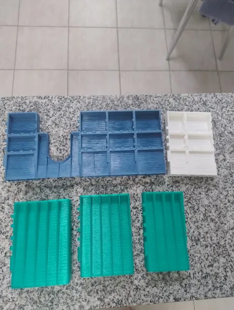 Khay bồn rửa chén modular tự thoát nước - Image 2