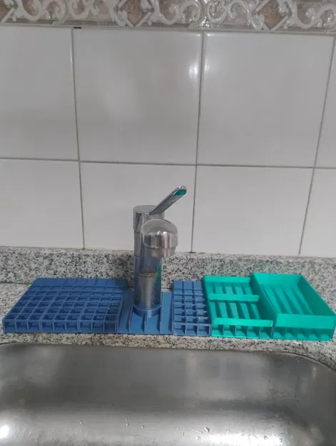 Khay bồn rửa chén modular tự thoát nước - Image 5