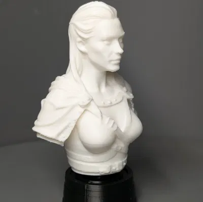 Bust Nữ Chiến Binh Viking | 70mm