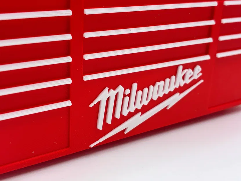 Ống cắm bút dạng hộp dụng cụ để bàn lấy cảm hứng Milwaukee - Image 4