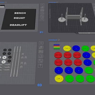 Bảng PR (Personal Record/Personal Best) cho người tập tạ
