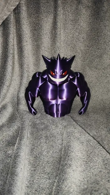 Nắp che tow hook xe Gengar Ultrabulking Swole (siêu cơ bắp) - Image 2