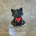 Heart's cat – Mèo ôm trái tim dễ thương - Thumbnail 2