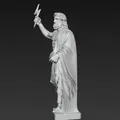Tượng thần Zeus cầm tia sét trên tay - Thumbnail 2