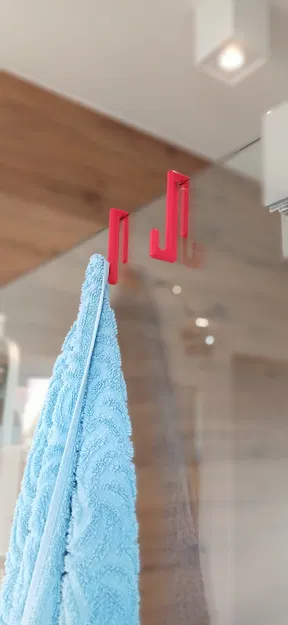 Towelhook – Móc treo khăn cho vách kính cabin tắm - Image 1