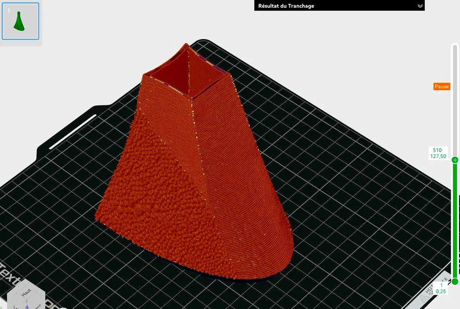 Bình hoa vải & khoáng (Fabric and Mineral Vase) - Image 6