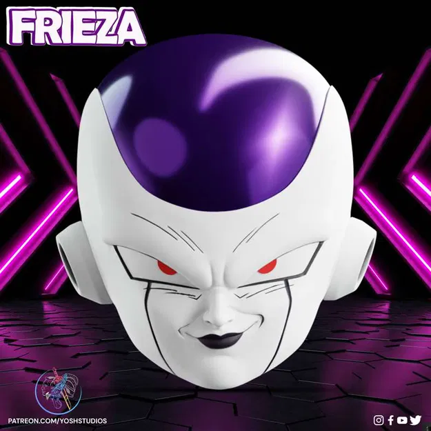 Mũ bảo hiểm Frieza (Frieza Helmet) - Image 1