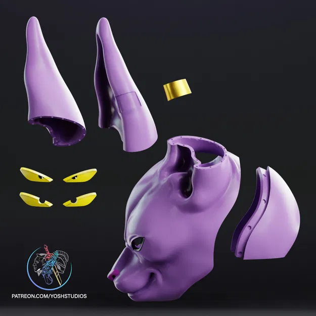 Mặt nạ Beerus (Beerus_Mask) - Image 4