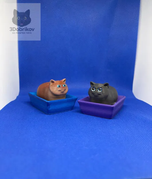 Clicker: Mèo con British trong khay cát vệ sinh - Image 4