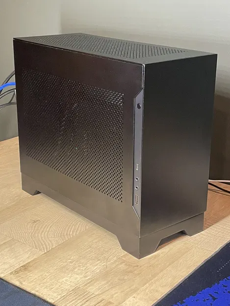 Riser & shroud quạt đáy cho Lian Li A4-H20 (2x 92mm) - Image 2