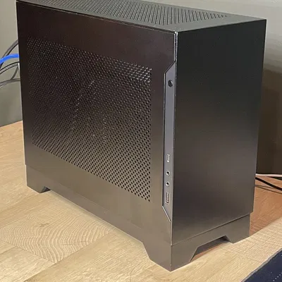 Riser & shroud quạt đáy cho Lian Li A4-H20 (2x 92mm)