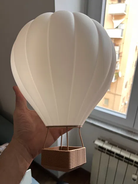 Đèn trần khinh khí cầu mềm mại (Soft air balloon ceiling lamp) - Image 2