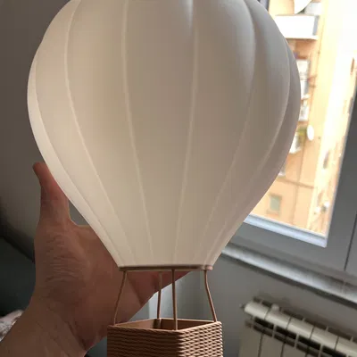 Đèn trần khinh khí cầu mềm mại (Soft air balloon ceiling lamp)