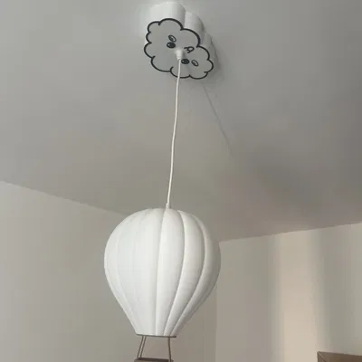Đèn trần khinh khí cầu mềm mại (Soft air balloon ceiling lamp)