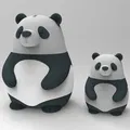 Boîte-Tirelire Panda (Hộp/Ống heo hình Panda) - Thumbnail 2