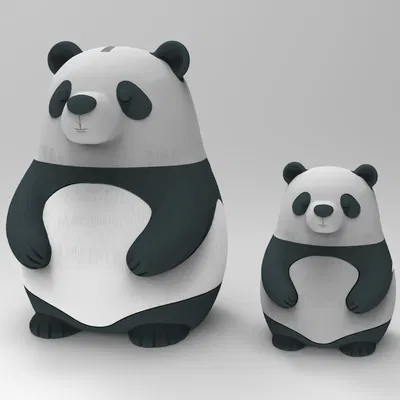 Boîte-Tirelire Panda (Hộp/Ống heo hình Panda)