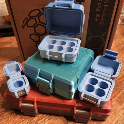 Hộp Rugged tham số cho lọ 3ml (Parametric Rugged Box for 3ml Vials)