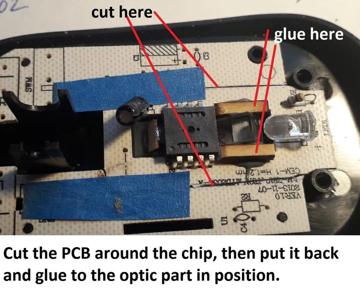 Arduino Optical Mouse (Chuột quang dùng Arduino) - Image 3