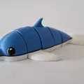 Flexi dolphin – Cá heo khớp nối 3 màu - Thumbnail 1