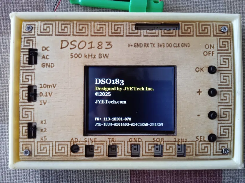 Vỏ DSO183 portable có pin, board sạc và công tắc (enclosure) - Image 2